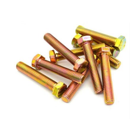 40Cr aangepaste hexbolten en moeren Klasse 4.8/8.8/10.9/12.9 gegalvaniseerd zwart